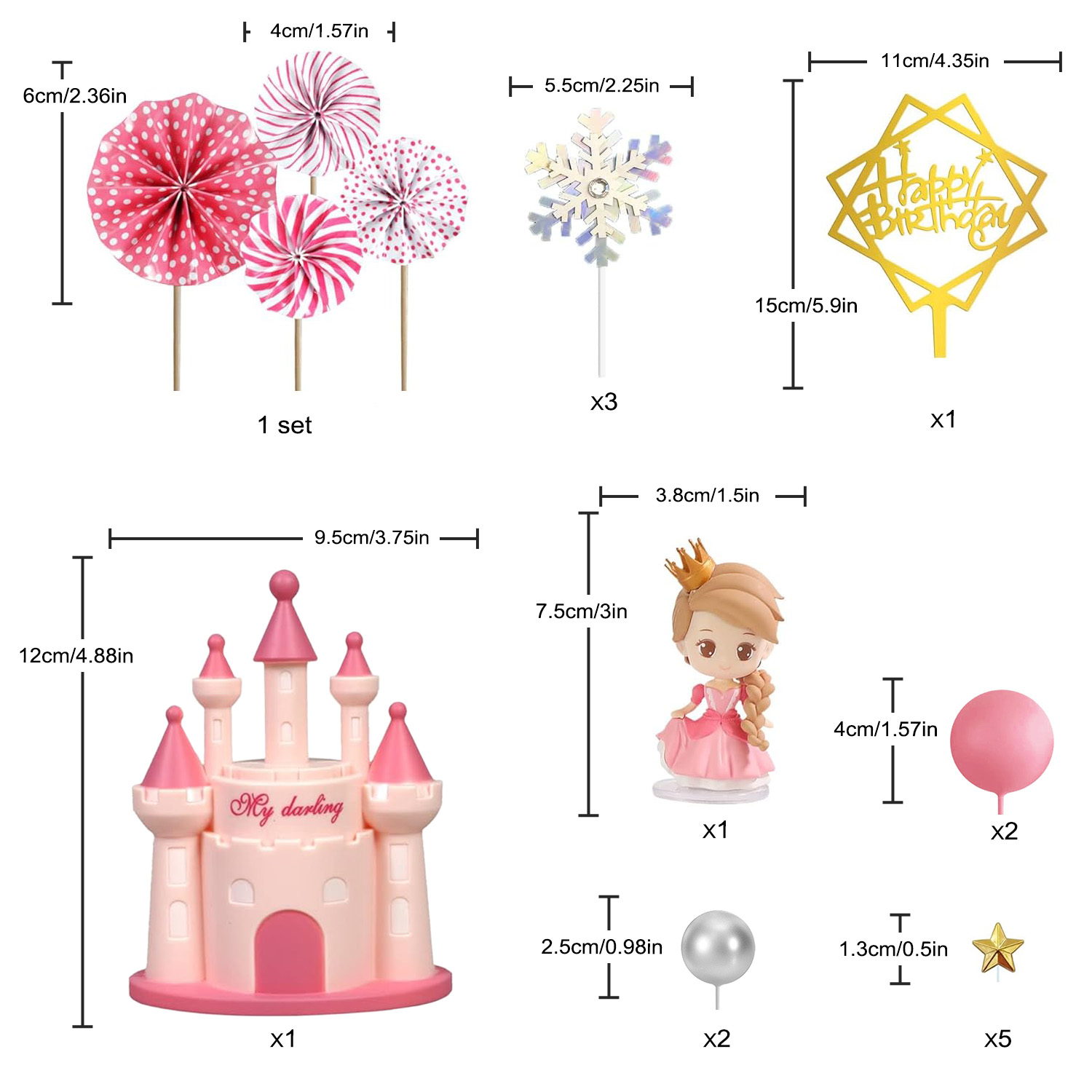 เจ้าหญิงเค้ก Topper ปราสาทเค้ก - Kids Outdoor Merry Go Round บทวิจารณ์และราคา
