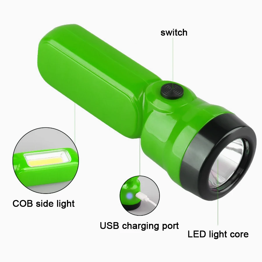 ไฟฉายเด็กมินิ COB+XPE, ไฟฉายเด - Outdoor Kid บทวิจารณ์และราคา