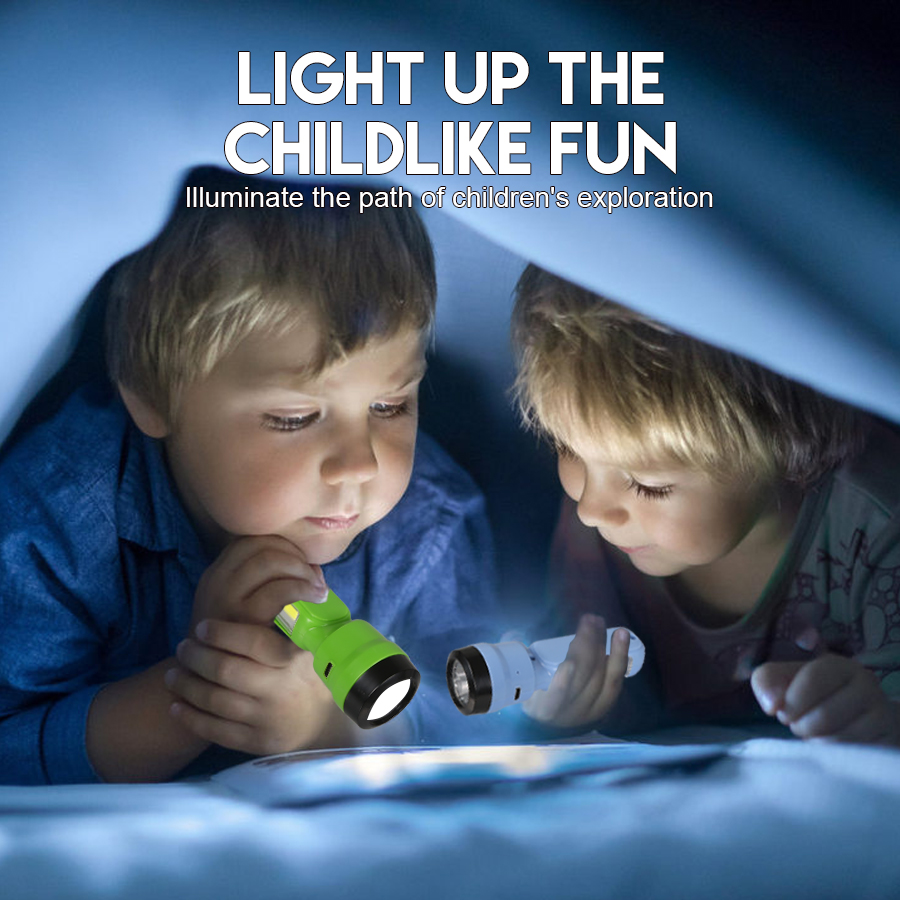 ไฟฉายเด็กมินิ COB+XPE, ไฟฉายเด - Outdoor Kid บทวิจารณ์และราคา