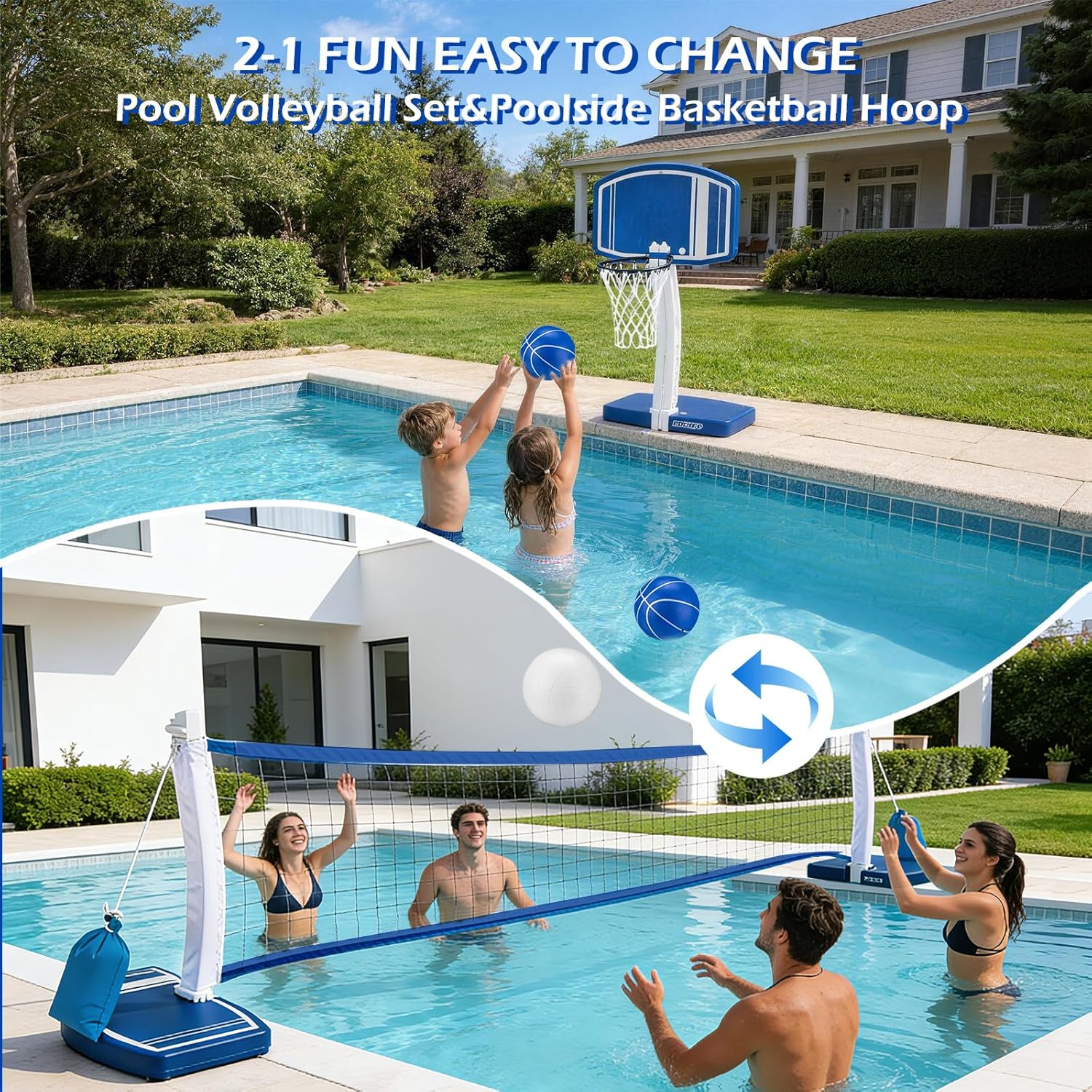 ห่วงบาสเก็ตบอลเหนือพื้นดินและต - Basketball Hoop Outdoor บทวิจารณ์และราคา