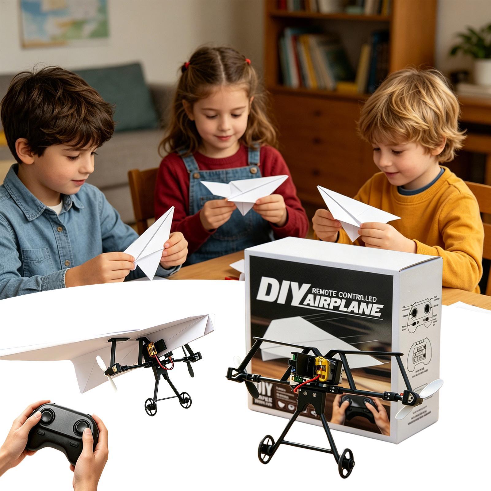 ชุดเครื่องบินกระดาษ DIY RC พร้ - Kids Outdoor Play Equipment บทวิจารณ์และราคา