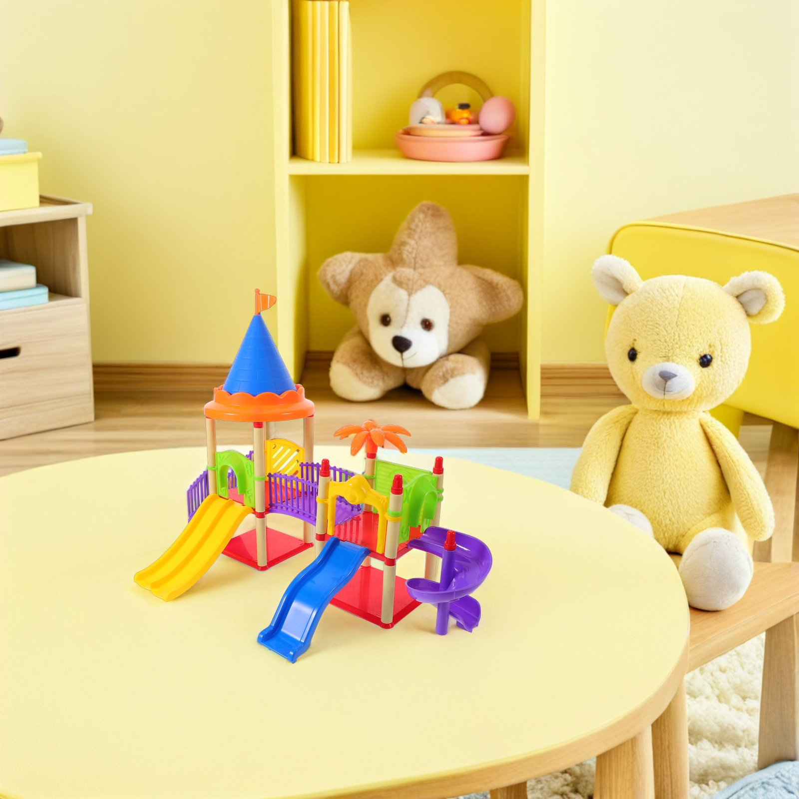 บ้านเด็กเล่นแบบเลื่อนขนาดเล็ก  - Kids Outdoor House Accessories บทวิจารณ์และราคา