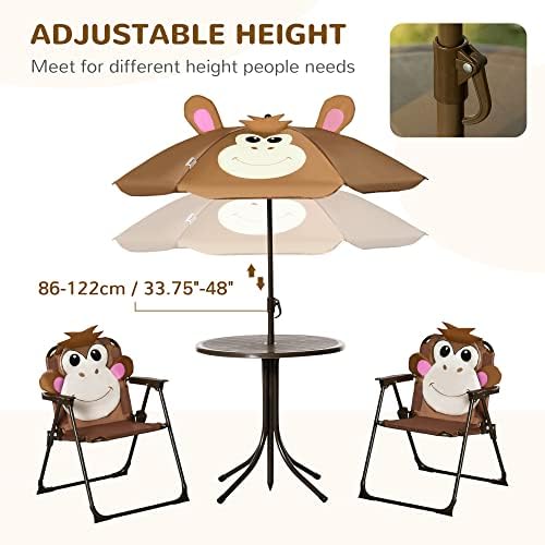 ชุดโต๊ะและเก้าอี้สำหรับเด็ก โต - Kids Outdoor Umbrella Chair บทวิจารณ์และราคา