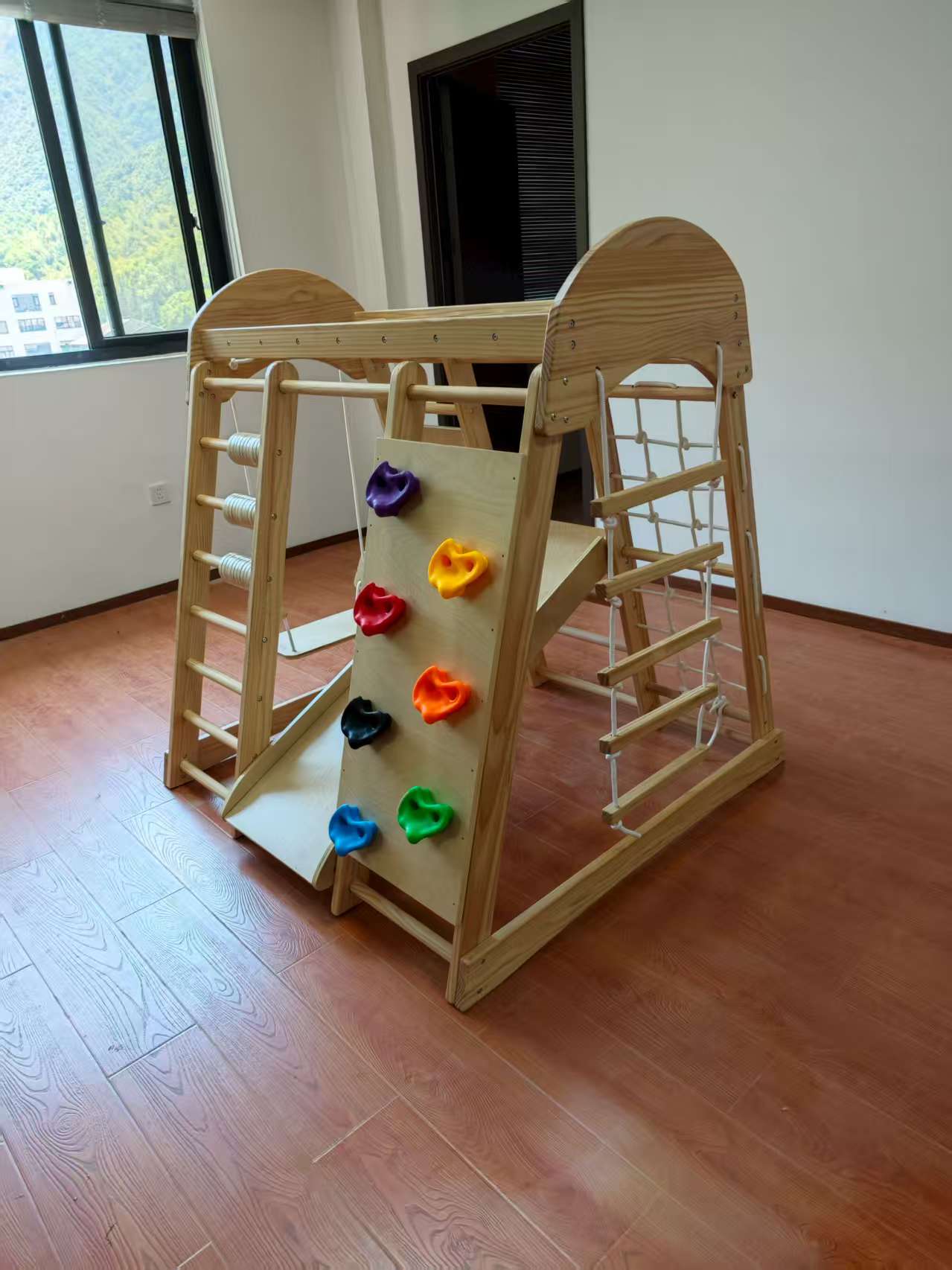 โครงไม้ปีนป่ายสำหรับเด็ก พร้อม - Kids Outdoor Frame บทวิจารณ์และราคา