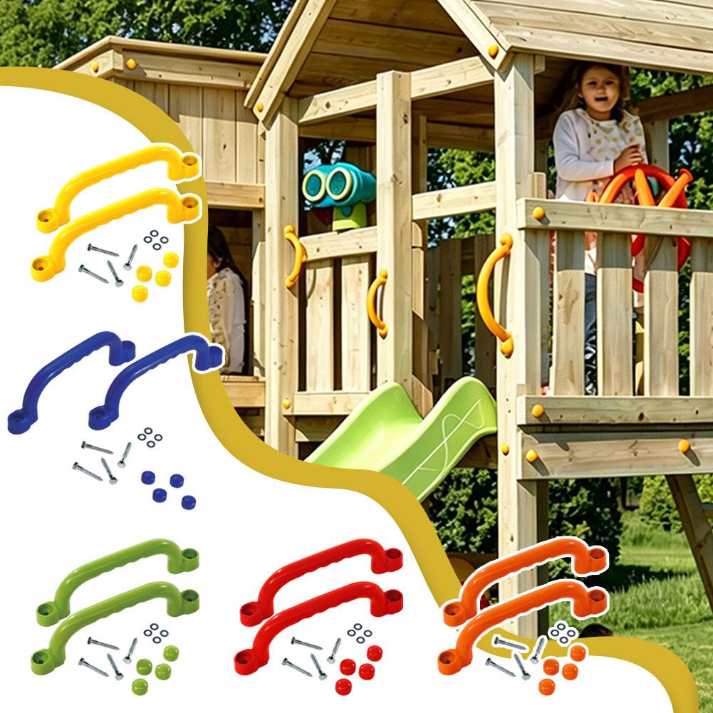 ที่จับนิรภัยสำหรับสนามเด็กเล่น - Kids Outdoor Frame บทวิจารณ์และราคา
