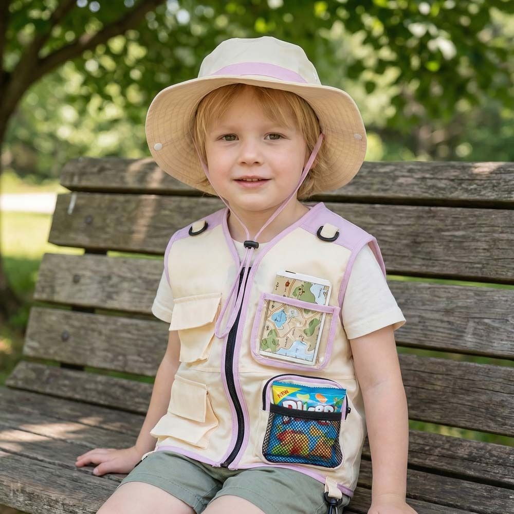 เสื้อผ้าฤดูร้อน เสื้อกั๊กเด็กน - Kids Outdoor Explorer Set บทวิจารณ์และราคา