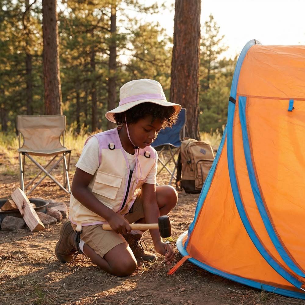 เสื้อผ้าฤดูร้อน เสื้อกั๊กเด็กน - Kids Outdoor Explorer Set บทวิจารณ์และราคา
