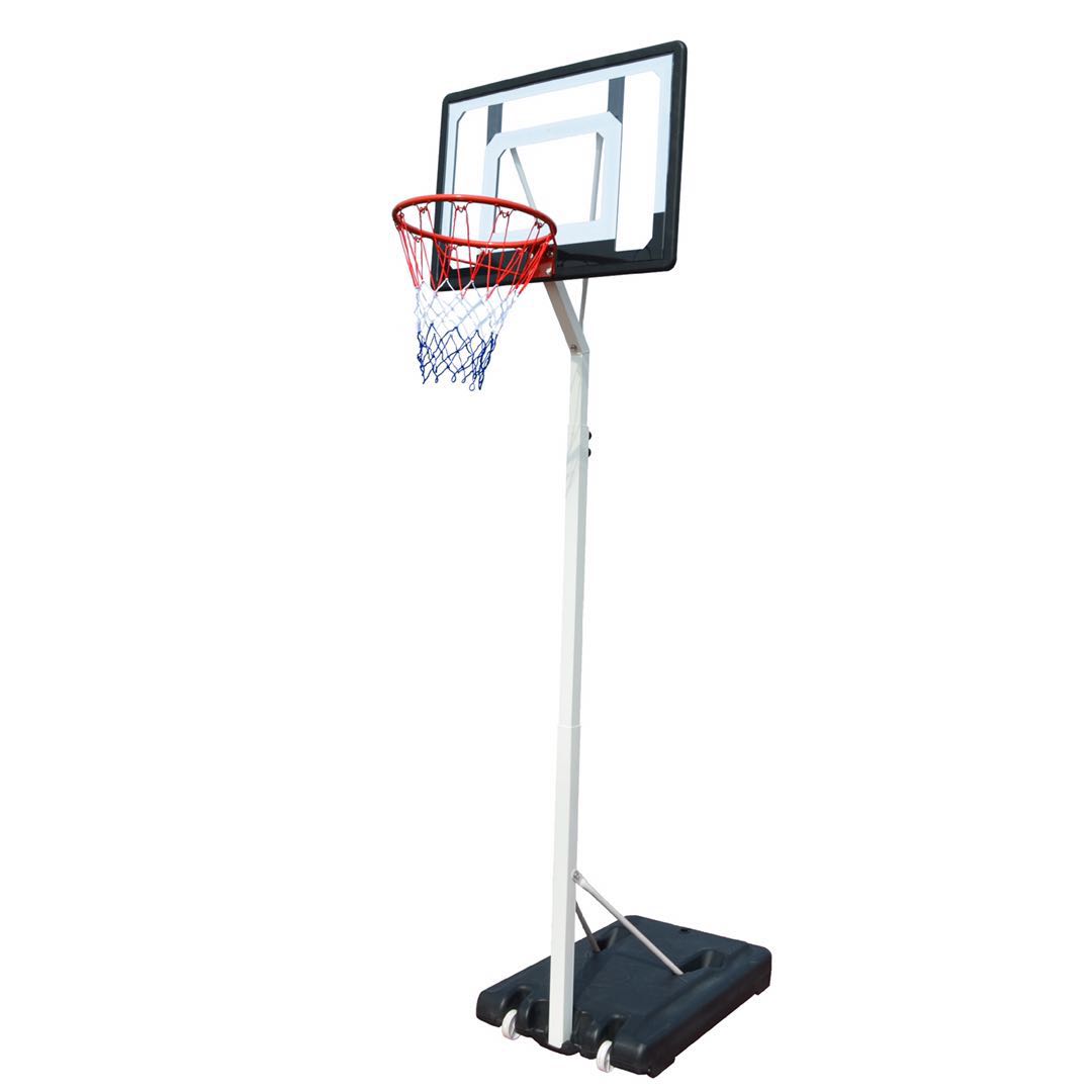 แป้นบาสเก็ตบอลแบบพกพาพร้อมขาตั - Basketball Hoop Outdoor บทวิจารณ์และราคา