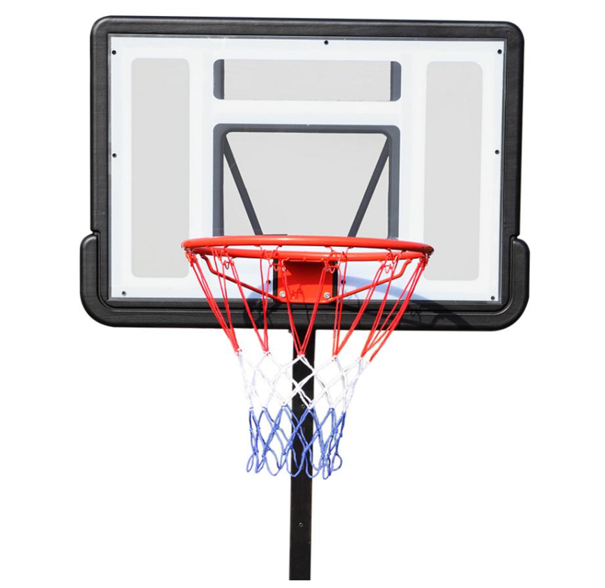 แป้นบาสเก็ตบอลแบบพกพาพร้อมขาตั - Basketball Hoop Outdoor บทวิจารณ์และราคา