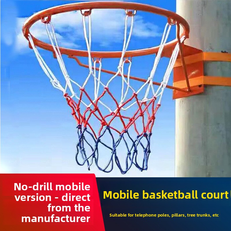 ห่วงบาสเก็ตบอลติดผนังแบบเคลื่อ - Basketball Hoop Outdoor บทวิจารณ์และราคา