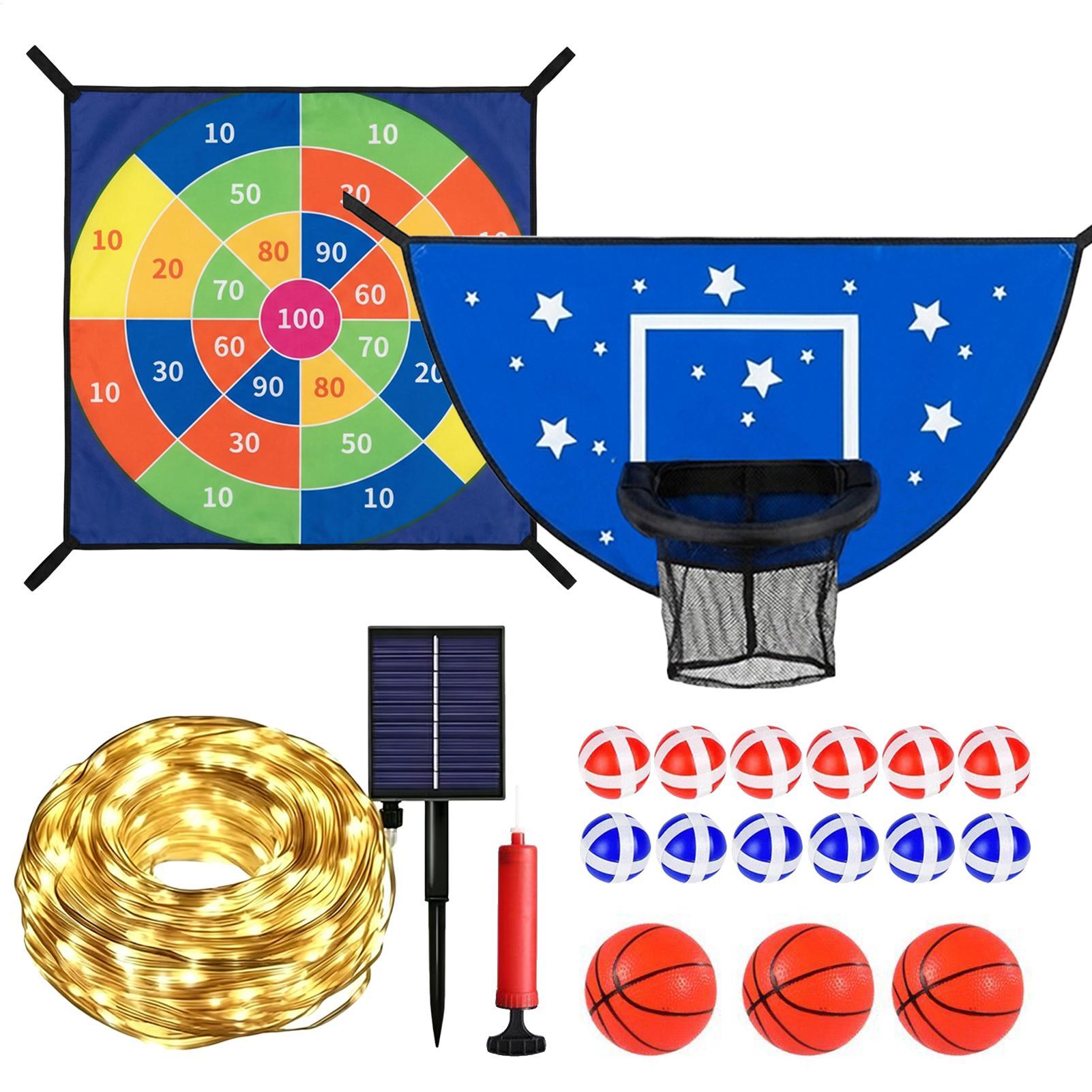 เป้าบาสเก็ตบอลสำหรับแทรมโพลีนพ - Basketball Hoop Outdoor บทวิจารณ์และราคา