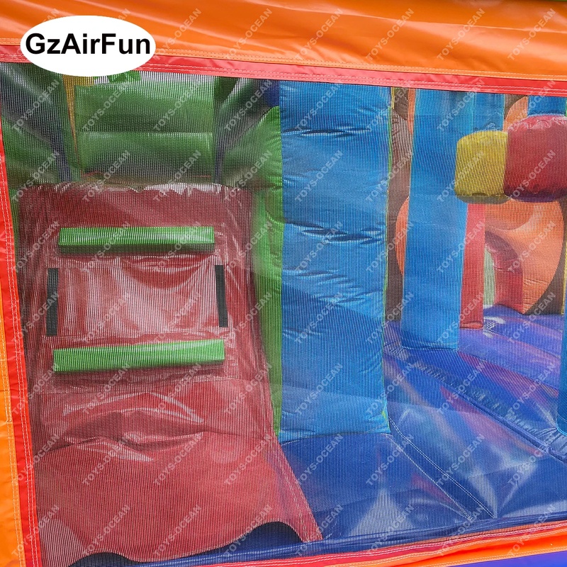 บ้านลมเป่าลมธีมสิงโตสำหรับใช้ง - Kids Outdoor House บทวิจารณ์และราคา