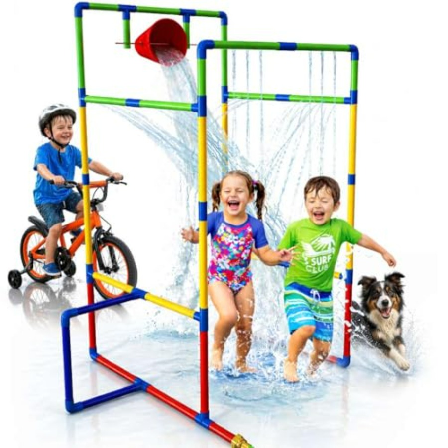 อุโมงค์สปริงเกอร์สวนน้ำกลางแจ้ - Kids Outdoor Water Sprinkler บทวิจารณ์และราคา
