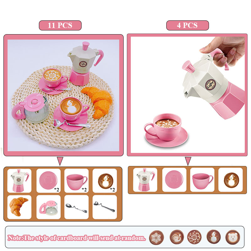 ชุดของเล่นจำลองชุดกาแฟ 4/11 ชิ - Kids Outdoor House Accessories บทวิจารณ์และราคา