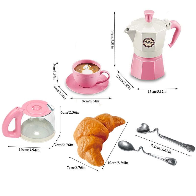 ชุดของเล่นจำลองชุดกาแฟ 4/11 ชิ - Kids Outdoor House Accessories บทวิจารณ์และราคา