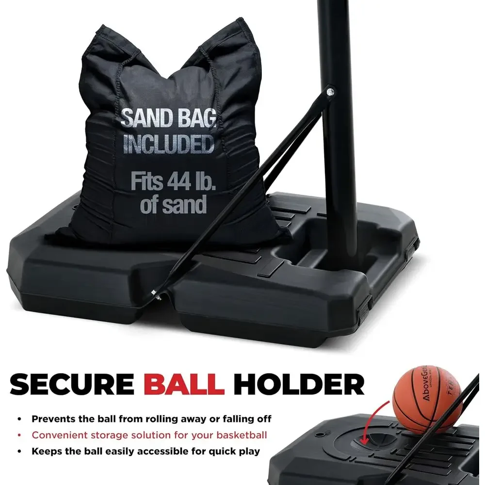 ระบบห่วงบาสเก็ตบอลปรับระดับได้ - Basketball Hoop Outdoor บทวิจารณ์และราคา