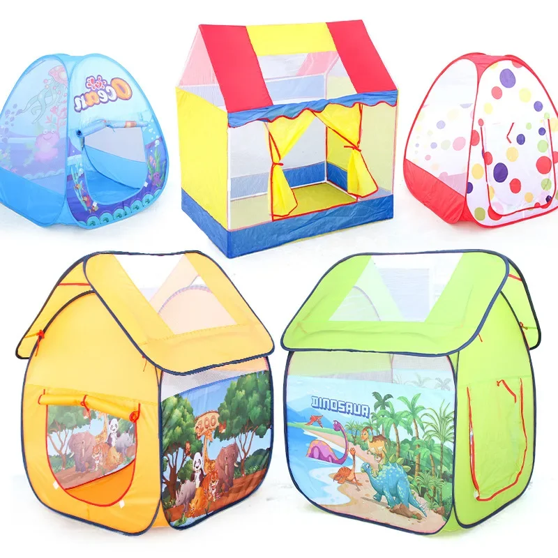 เต็นท์เต็นท์เล่นเด็กแบบพกพาสำห - Kids Outdoor House Accessories บทวิจารณ์และราคา