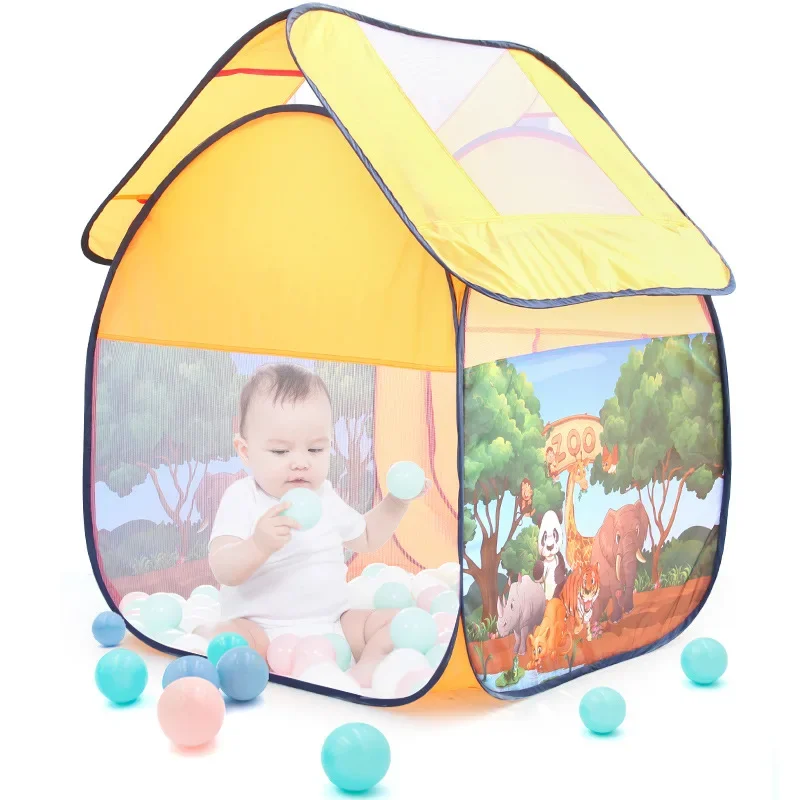 เต็นท์เต็นท์เล่นเด็กแบบพกพาสำห - Kids Outdoor House Accessories บทวิจารณ์และราคา