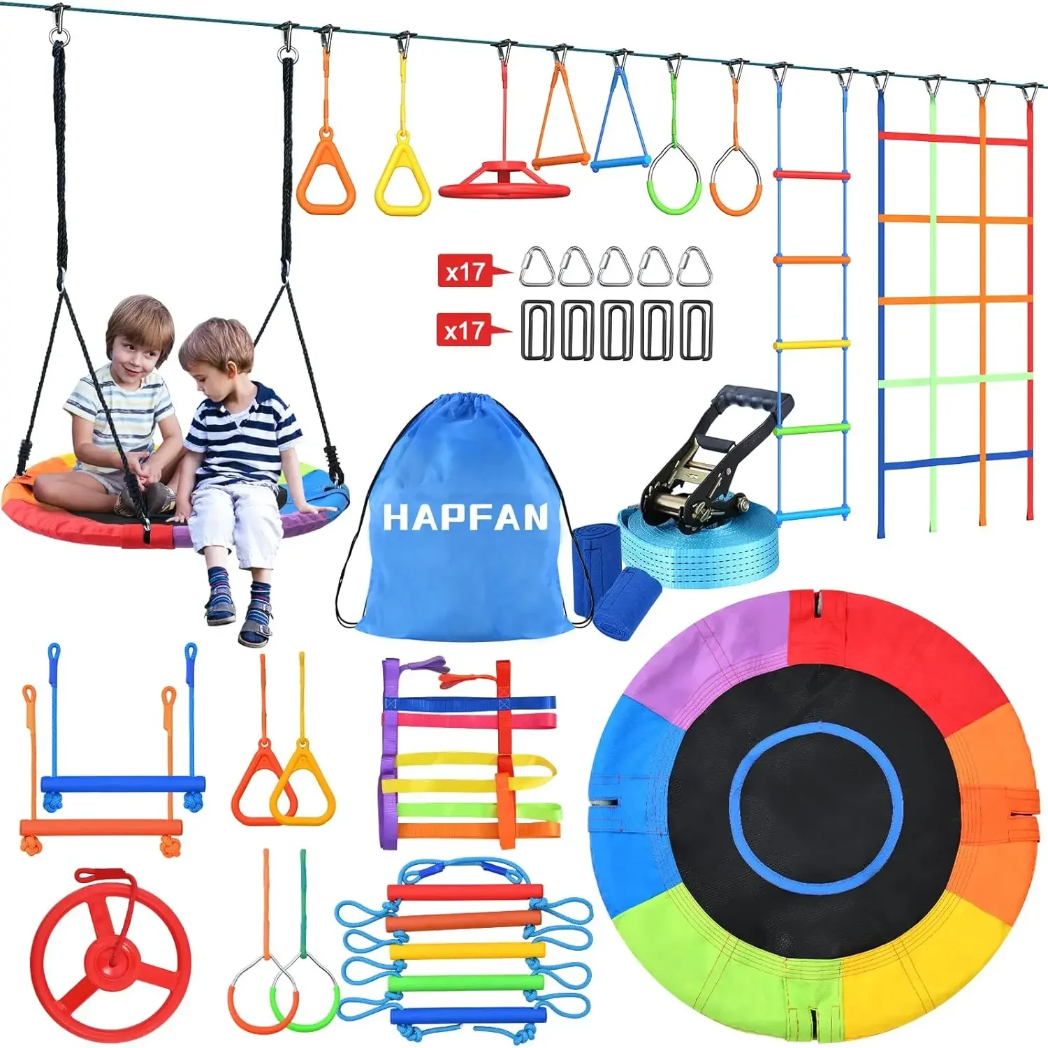 ราคาสินค้า: ชุดเครื่องเล่นสนาม - Kids Outdoor Ninja Set บทวิจารณ์และราคา