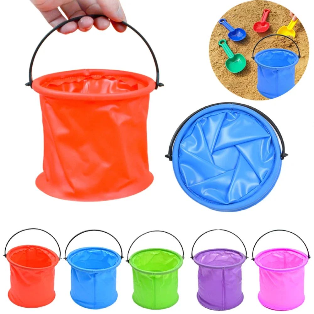 ถังทรายชายหาดพับได้แบบพกพา ถัง - Kids Outdoor Water บทวิจารณ์และราคา