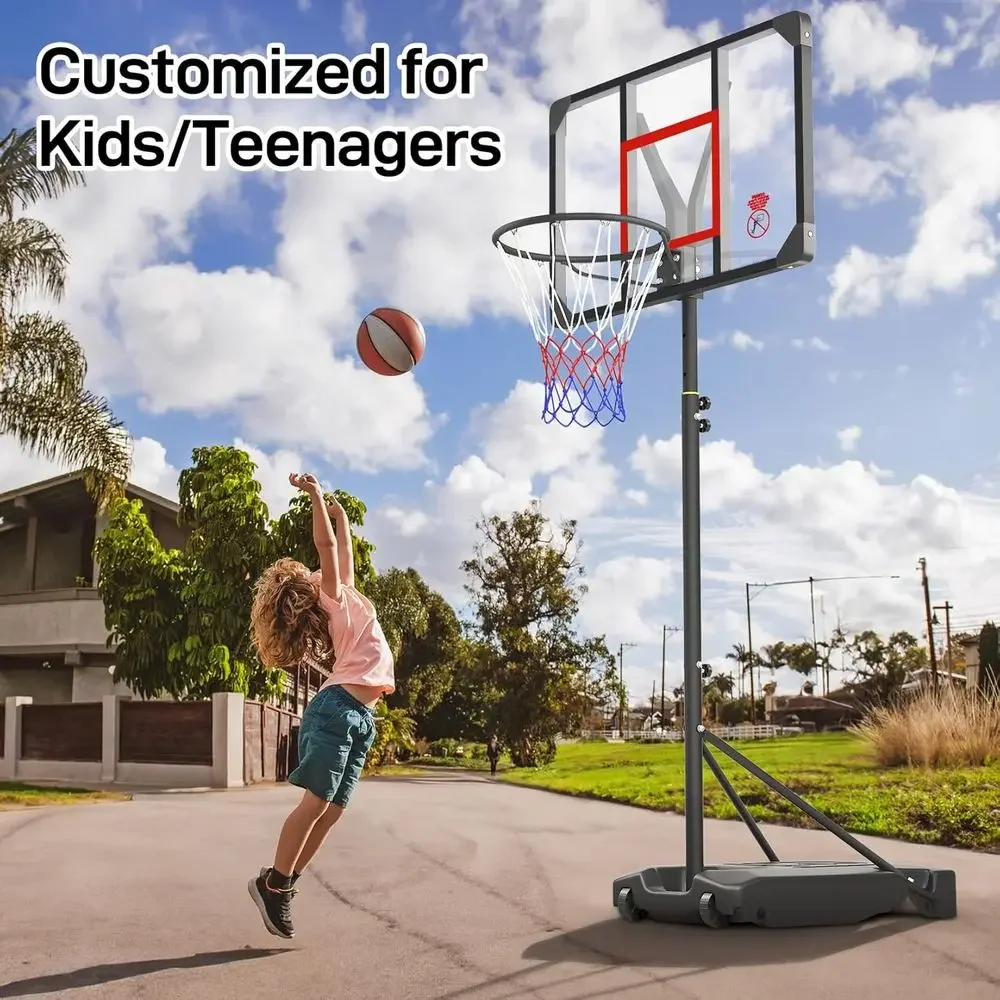 ห่วงบาสเก็ตบอลแบบปรับความสูงได - Basketball Hoop Outdoor บทวิจารณ์และราคา