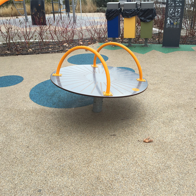 เก้าอี้หมุนสนามเด็กเล่นกลางแจ้ - Kids Outdoor Merry Go Round บทวิจารณ์และราคา