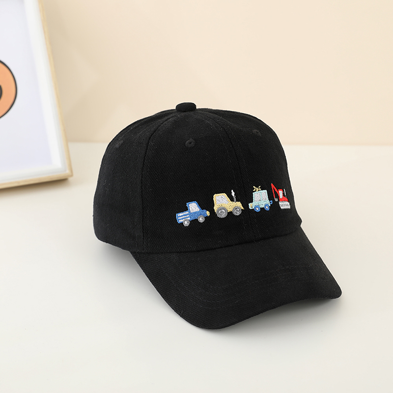 หมวกเบสบอลเด็กนักเรียน ปักลายร - Kids Outdoor Hat บทวิจารณ์และราคา