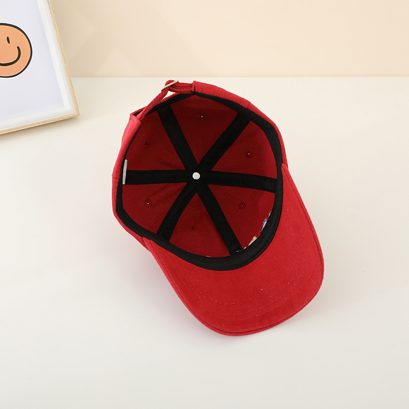 หมวกเบสบอลเด็กนักเรียน ปักลายร - Kids Outdoor Hat บทวิจารณ์และราคา