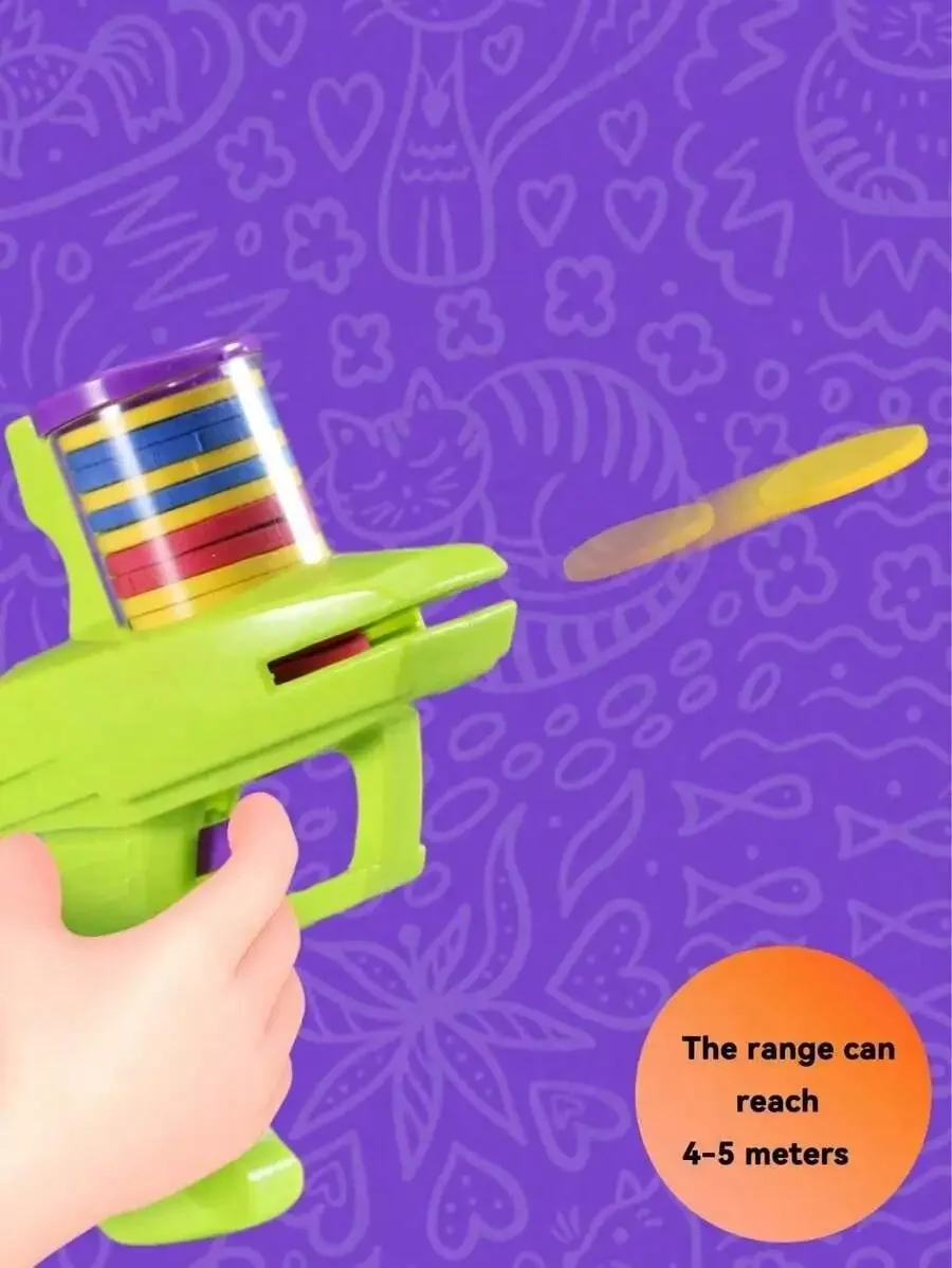 2026 เครื่องยิงดิสก์,ของเล่นกล - Kids Indoor Outdoor Games บทวิจารณ์และราคา