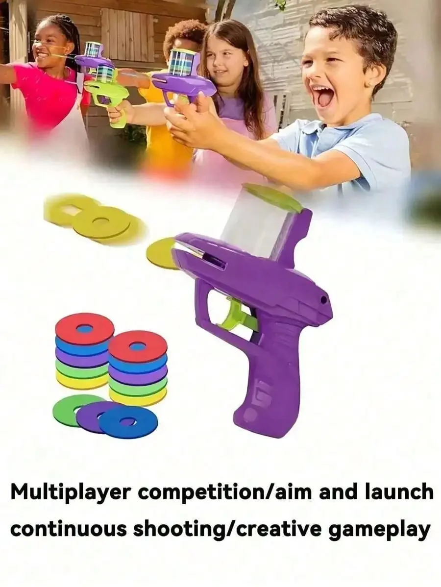 2026 เครื่องยิงดิสก์,ของเล่นกล - Kids Indoor Outdoor Games บทวิจารณ์และราคา