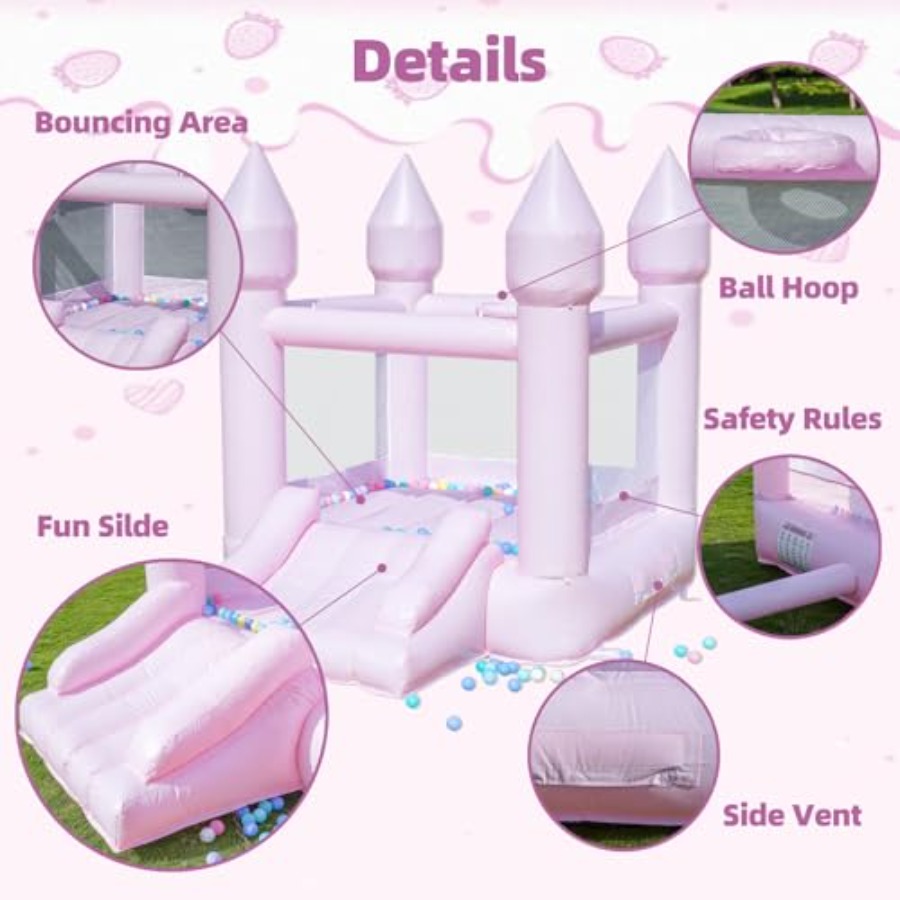 บ้านลม PVC สำหรับเด็กอายุ 3-6  - Kids Outdoor House บทวิจารณ์และราคา