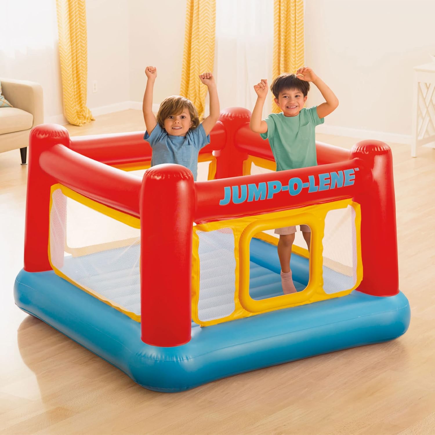 บ้านลมเป่าลมสำหรับเด็กเล่นในร่ - Kids Outdoor House บทวิจารณ์และราคา