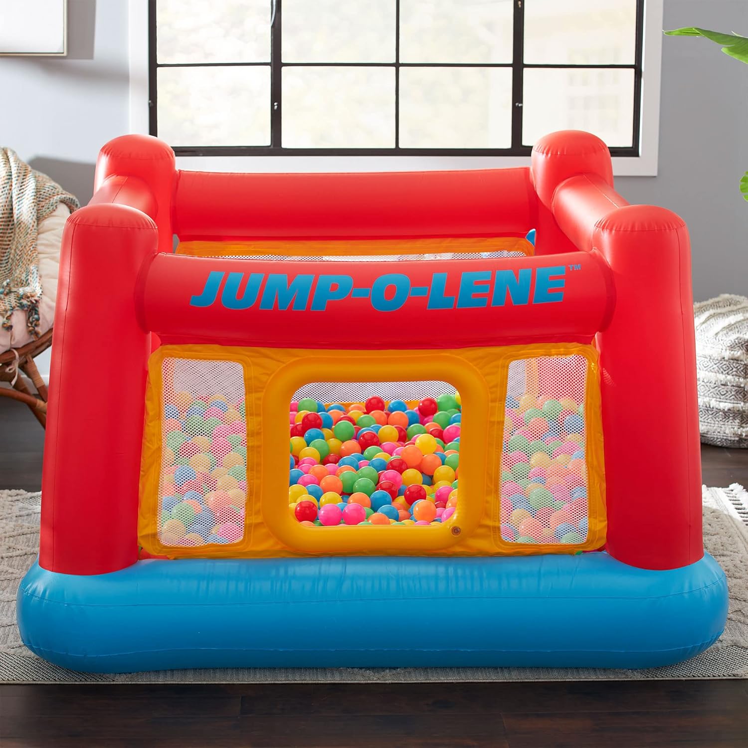 บ้านลมเป่าลมสำหรับเด็กเล่นในร่ - Kids Outdoor House บทวิจารณ์และราคา
