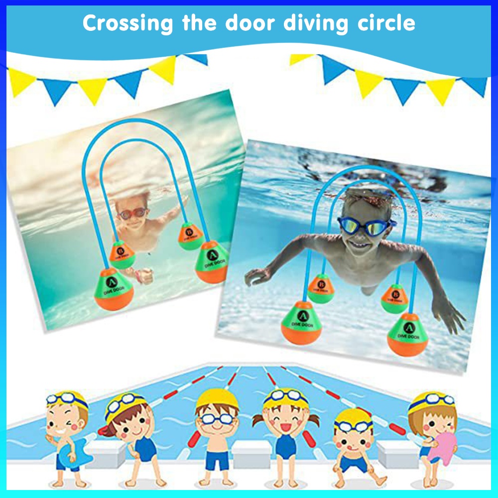 ชุดอุปกรณ์ดำน้ำ 2 ชิ้น/ชุด ห่ว - Kids Indoor Outdoor Games บทวิจารณ์และราคา
