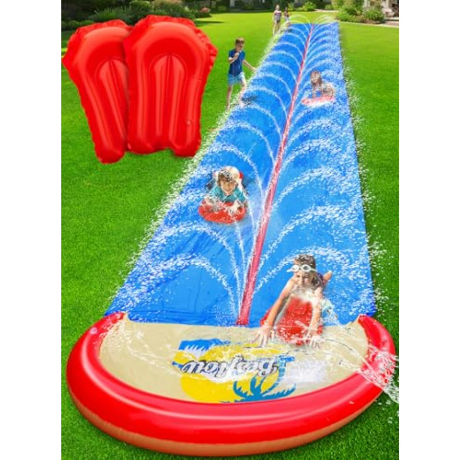 สไลเดอร์น้ำกลางแจ้งสำหรับเด็กแ - Kids Outdoor Water Sprinkler บทวิจารณ์และราคา