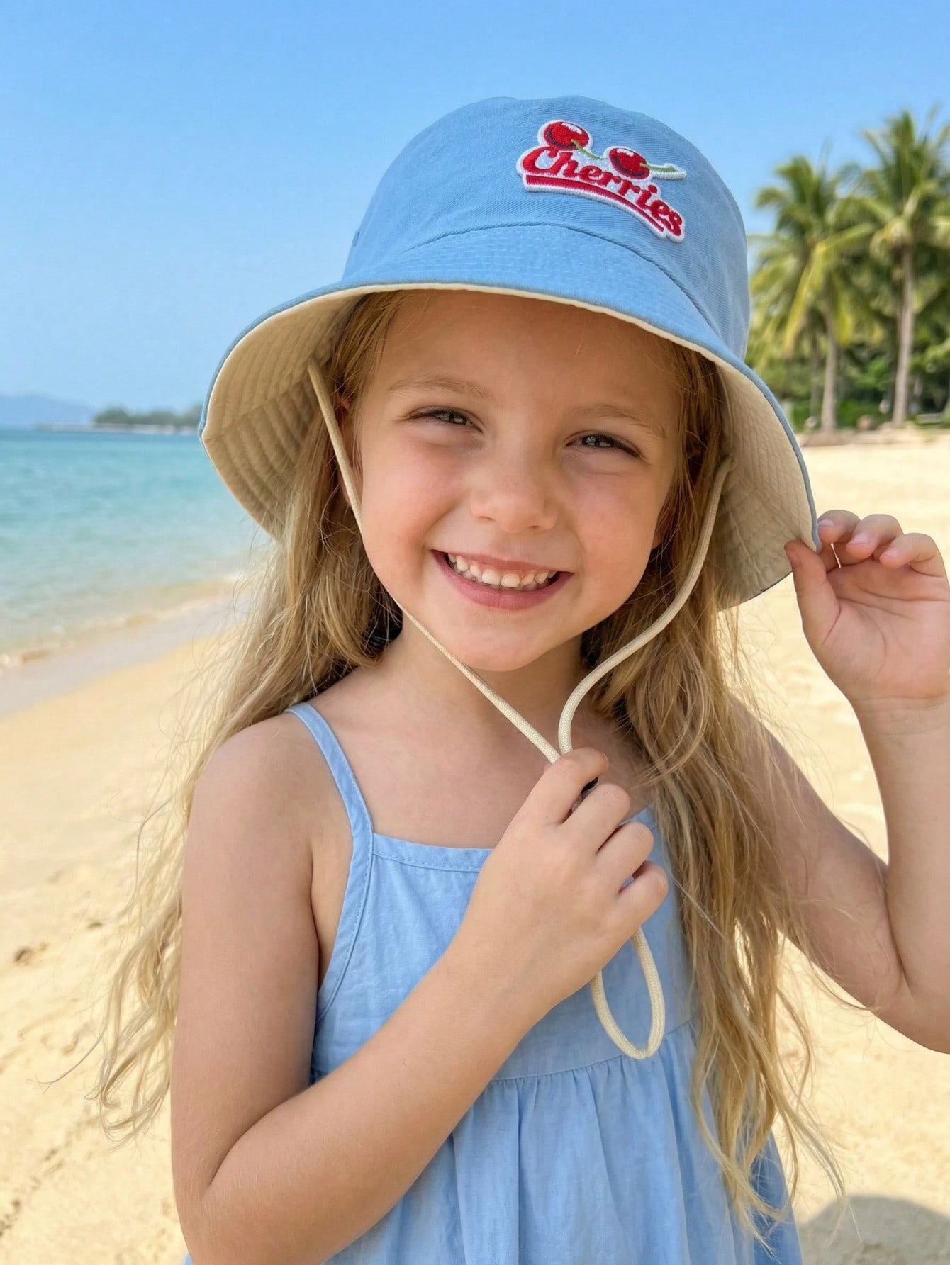 1 ชิ้น 2-6Y หมวกชาวประมงเด็กสี - Kids Outdoor Hat บทวิจารณ์และราคา